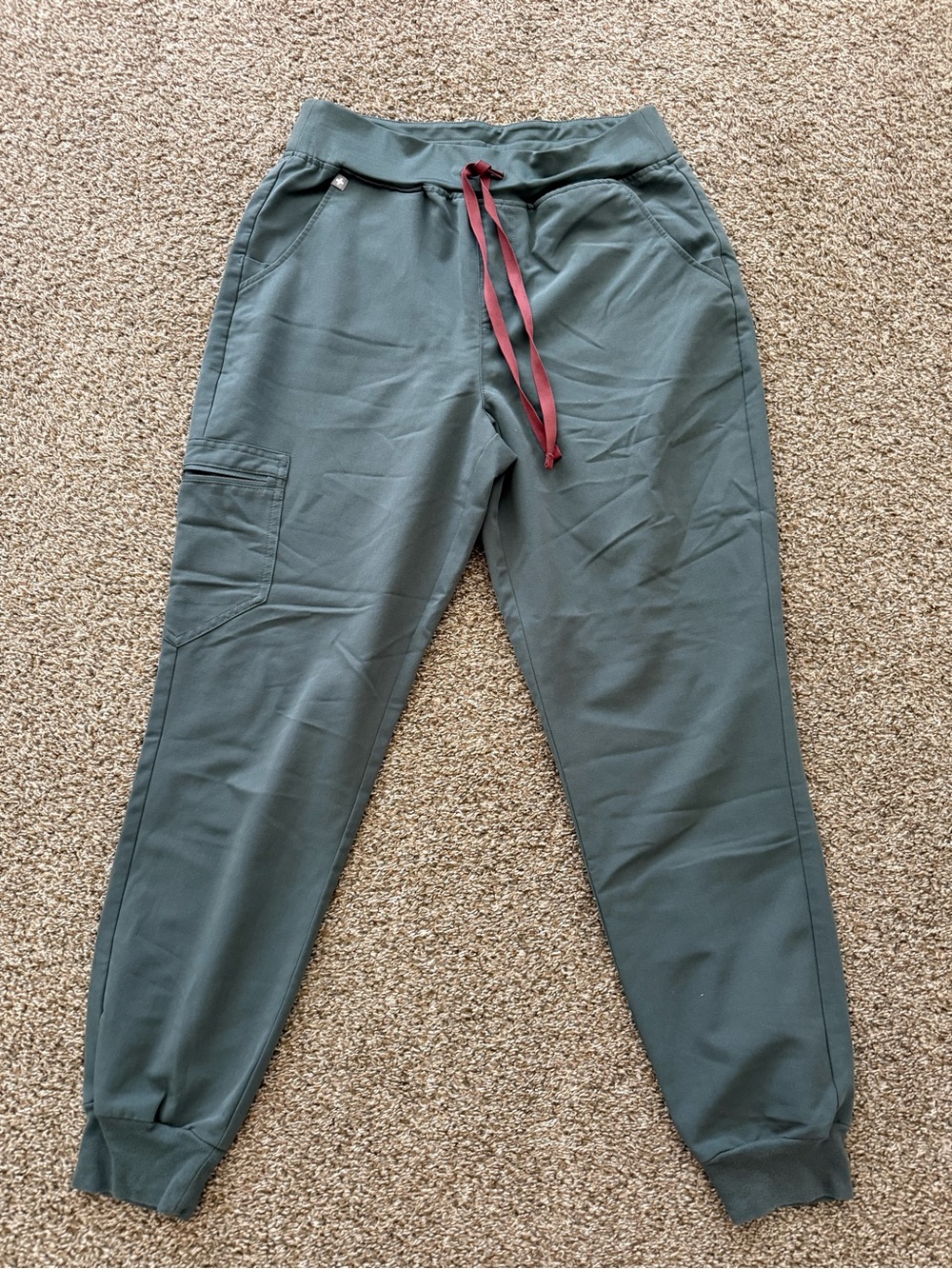 Figs Olive Green Women's Jogger scrub Pants